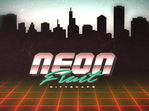 1x2-neonfruitcityscape